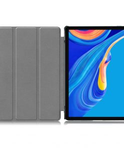 Alternative view of 11" Tri-fold Shell Smart Case Slim Shockproof Leather Cover for 2025 Doogee U11/ U11 Pro
