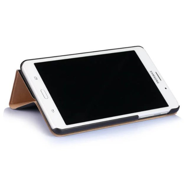 7" Foldable Stand Case Leather Shell Drop-Proof Protective Cover for Samsung Galaxy Tab A6 (Model T280/ T285C) - Image 5