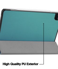 Alternative view of 12.9" Tri-Fold Cover Soft leather Shell Folio case for Apple iPad pro (2021 released)