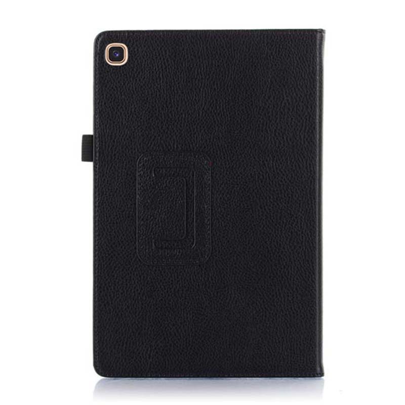 10.1" Two-Fold Folio Stand Case Litchi pattern Shell Drop-Proof Protective Cover for 2019 Samsung Galaxy Tab A 10.1 (SM-T510/ T515) - Image 10