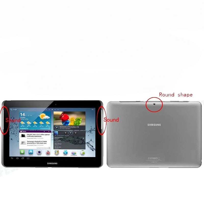 10.1" Rotating Folio Case Leather Shell Protective Cover for Samsung Galaxy Tab 2 GT-P5100/ P5110 - Image 5