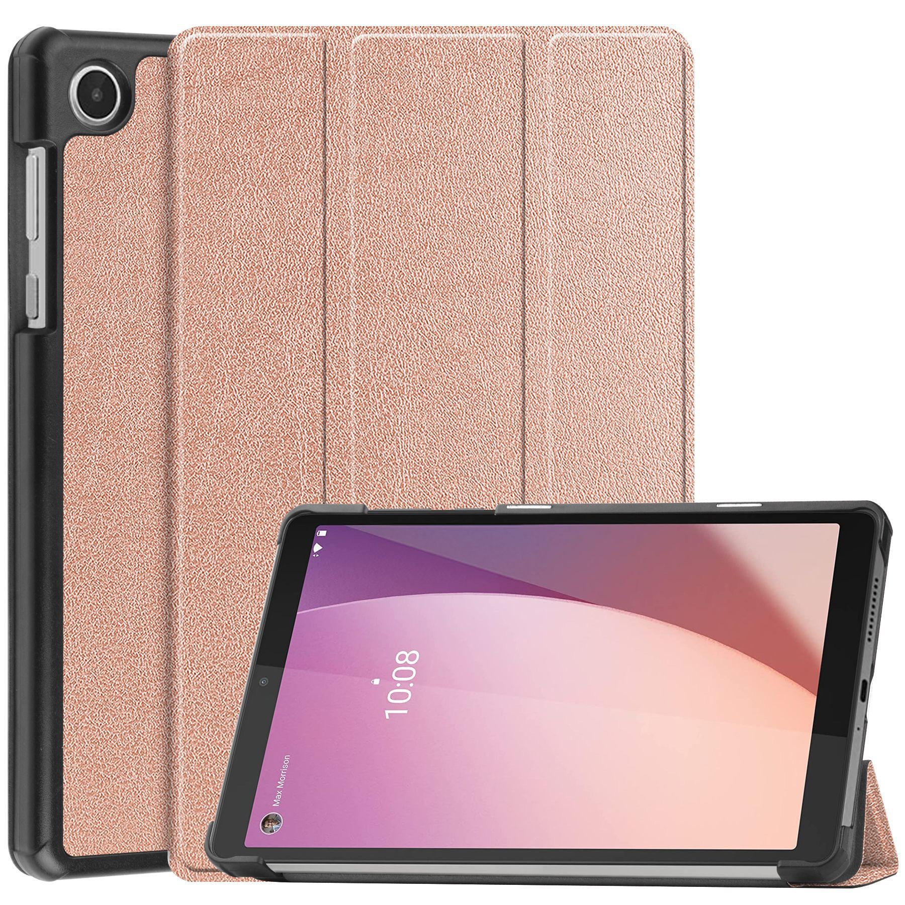 8" Premium Smart Case Slim Shockproof Leather Cover for Lenovo Tab M8 4th Gen - Image 11
