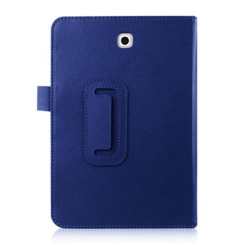 8" Two-Fold Folio Stand Case Back Clip Shell Protective Cover for Samsung Galaxy Tab S2 8.0 (T710/ T713/ T715/ T719) - Image 9