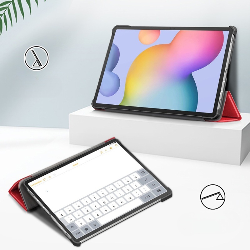10.1" Tri-Fold Case Magnetic Protective Cover Folio Shell for Huawei Honor Tablet 6 - Image 2