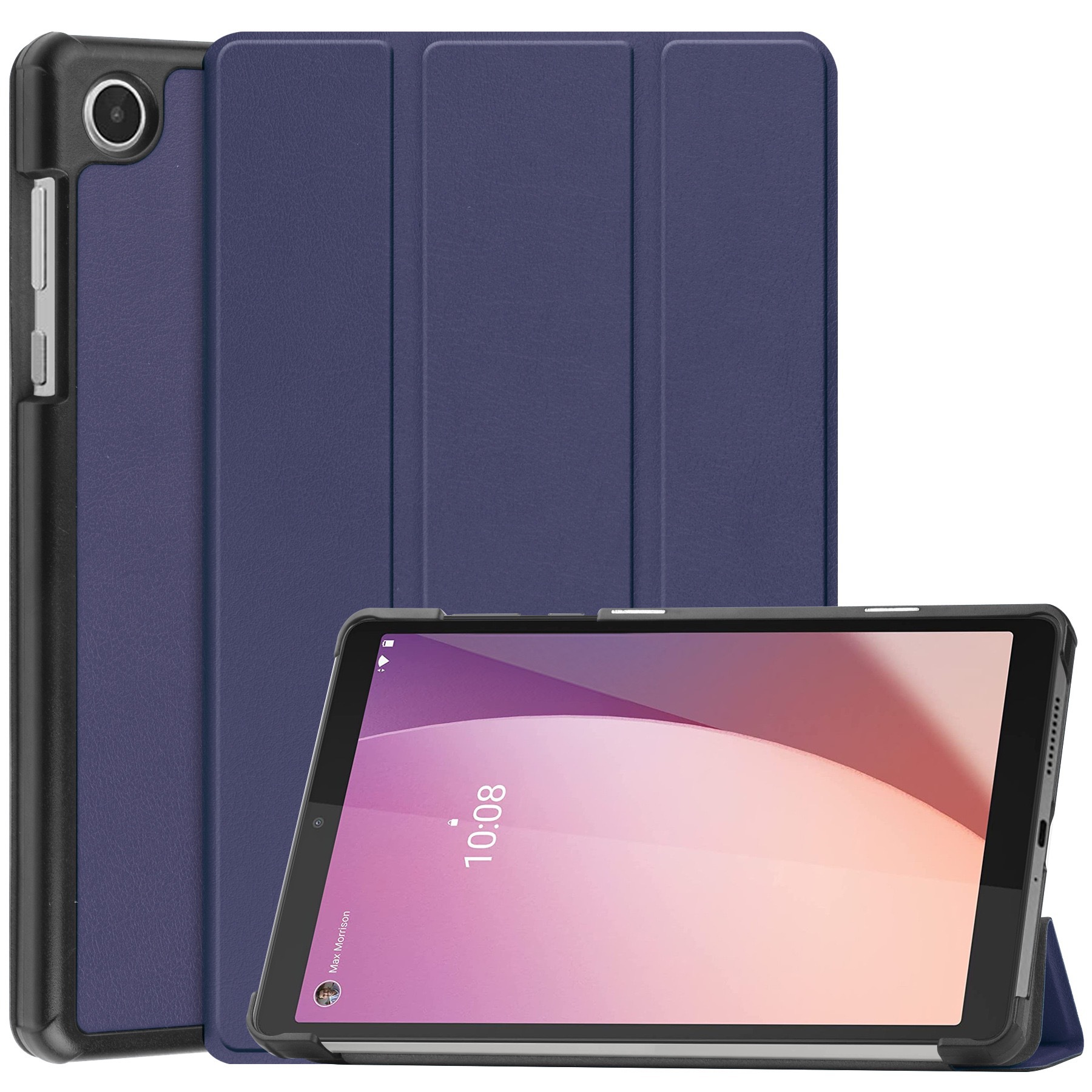 8" Premium Smart Case Slim Shockproof Leather Cover for Lenovo Tab M8 4th Gen - Image 12