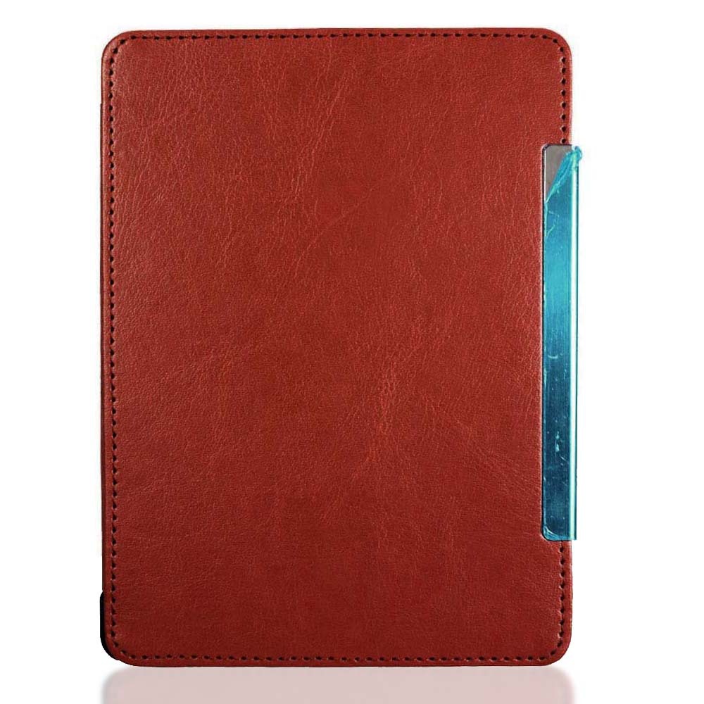 6" Leather Case Drop-Proof Protective Cover Magnetic Shell for Kindle 4 /Kindle 5 (Model D01100) - Image 8