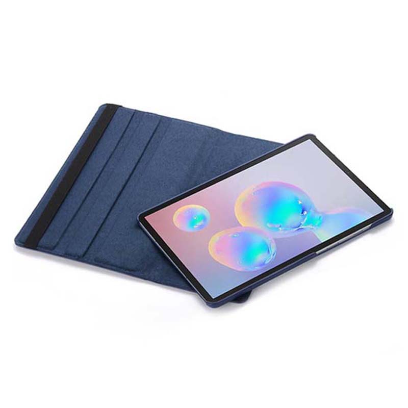 10.5" Rotating Folio Case Leather Shell Protective Cover for 2023 Samsung Galaxy Tab S6 10.5 (SM-T860/ T865/ T867) - Image 4