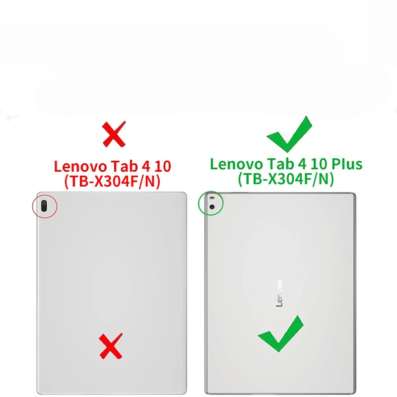 10.1" Premium Smart Case Slim Shockproof Leather Cover for Lenovo Tab 4 10 Plus (TB-X704F/ TB-X704N) - Image 9