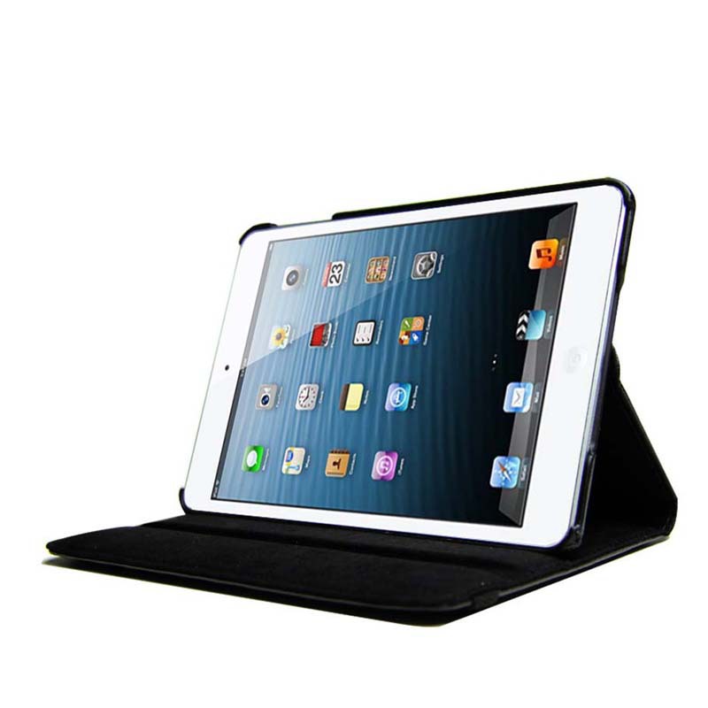 7.9" Rotating Stand Case Leather Shell Drop-Proof Protective Cover for Apple iPad Mini 1/2/3 - Image 9