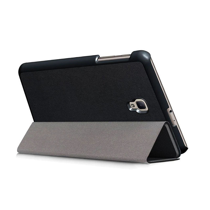8" Tri-Fold Cover leather Shell Folio case for 2017 Samsung Galaxy Tab A 8.0 (Model SM-T380/ T385) - Image 3