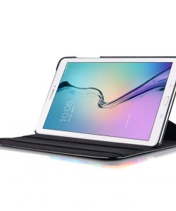 360° Rotating Pebbled Leather Case Folio Shell Protective Cover for Samsung Galaxy Tab E 9.6'' (SM-T560/ T561)