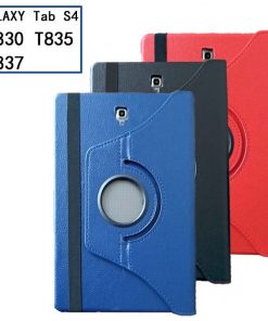 10.5" Rotating Folio Case Leather Shell Protective Cover for Samsung Galaxy Tab S4 10.5 (SM-T830/ T835/ T837)