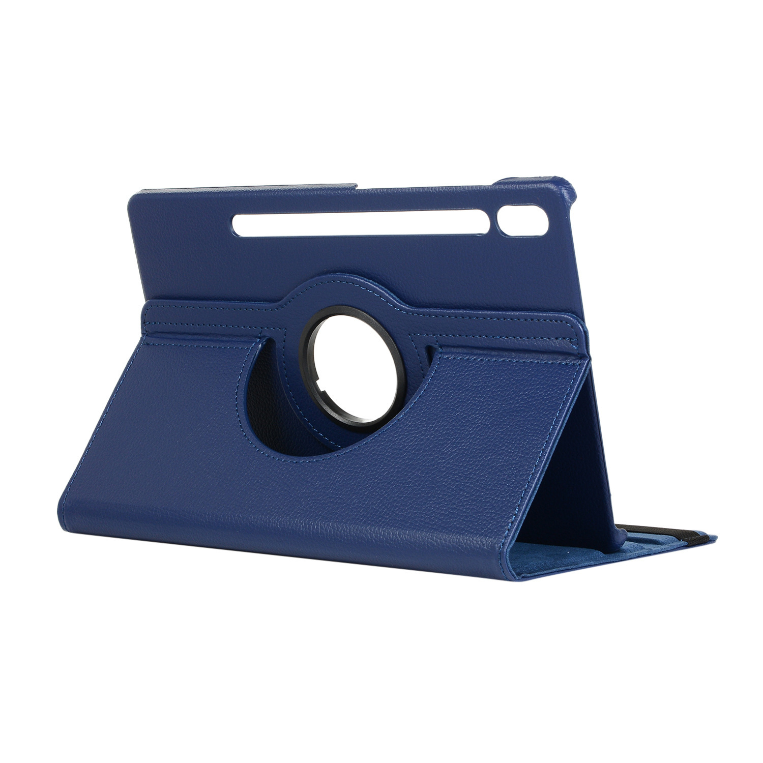 12.4" Rotating Folio Case Leather Shell Protective Cover for Samsung Galaxy Tab S7 plus (T970/ T975) - Image 5