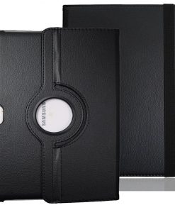 10.1" Rotating Folio Case Leather Shell Protective Cover for Samsung Galaxy Tab 10.1 GT-P7500 P7510 (2011 edition)