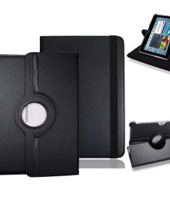10.1" Rotating Folio Case Leather Shell Protective Cover for Samsung Galaxy Tab 2 GT-P5100/ P5110