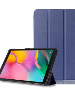 10.1" Tri-Fold Cover leather Shell Folio case for 2019 Samsung Galaxy Tab A 10.1(Model SM-T510/ T515)