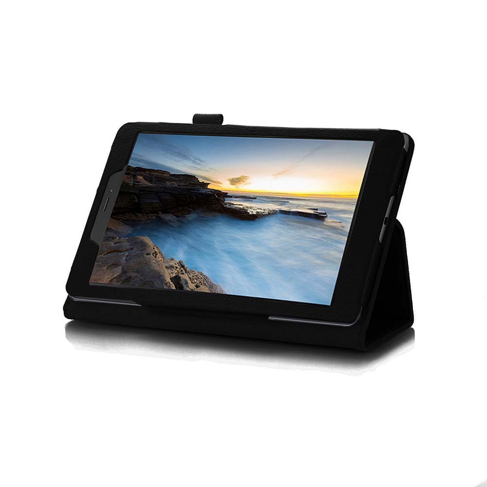 10.4" Two-Fold Folio Stand Case Litchi pattern Shell Protective Cover for Samsung Galaxy Tab A7 10.4 (SM-T500/ T505/ T507) - Image 2