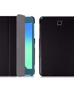 8" Tri-Fold Cover Soft leather Shell Folio case for Samsung Galaxy Tab A 8.0 (Model SM-T350/ T355C/ P350)