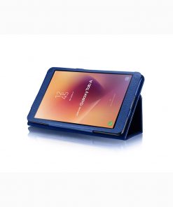 Alternative view of 10.1" Two-Fold Folio Stand Case Litchi pattern Shell Drop-Proof Protective Cover for 2019 Samsung Galaxy Tab A 10.1 (SM-T510/ T515)