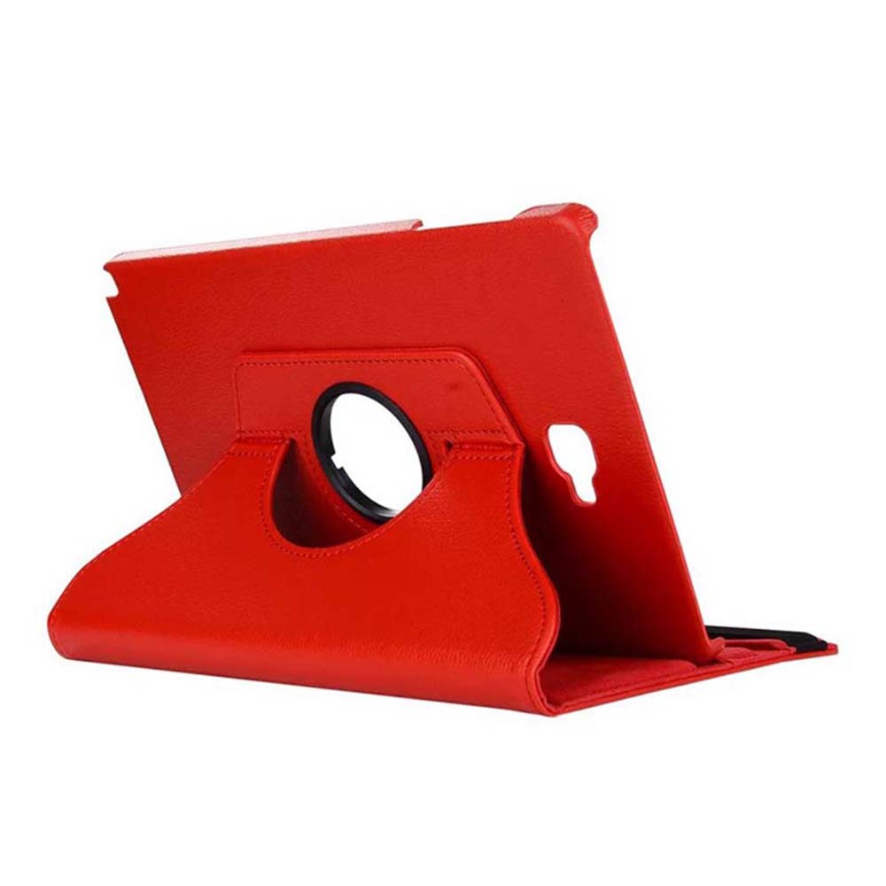 10.1" Rotating Folio Case Leather Shell Protective Cover for Samsung Galaxy Tab A6 10.1 S Pen (Model P580/P585)