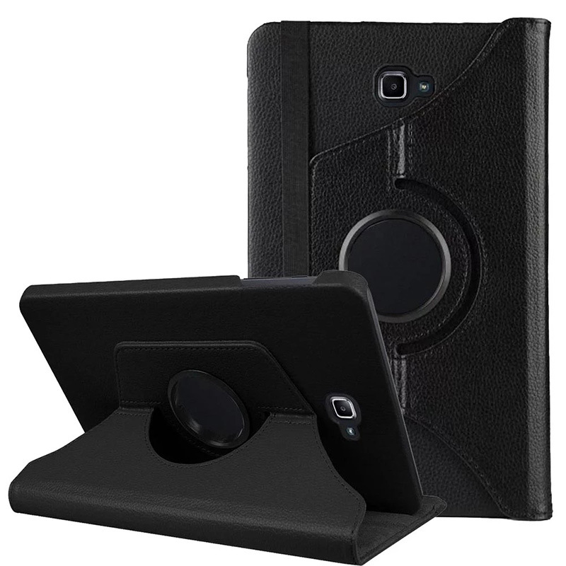10.1" Rotating Folio Case Leather Shell Protective Cover for Samsung Galaxy Tab A6 T585C