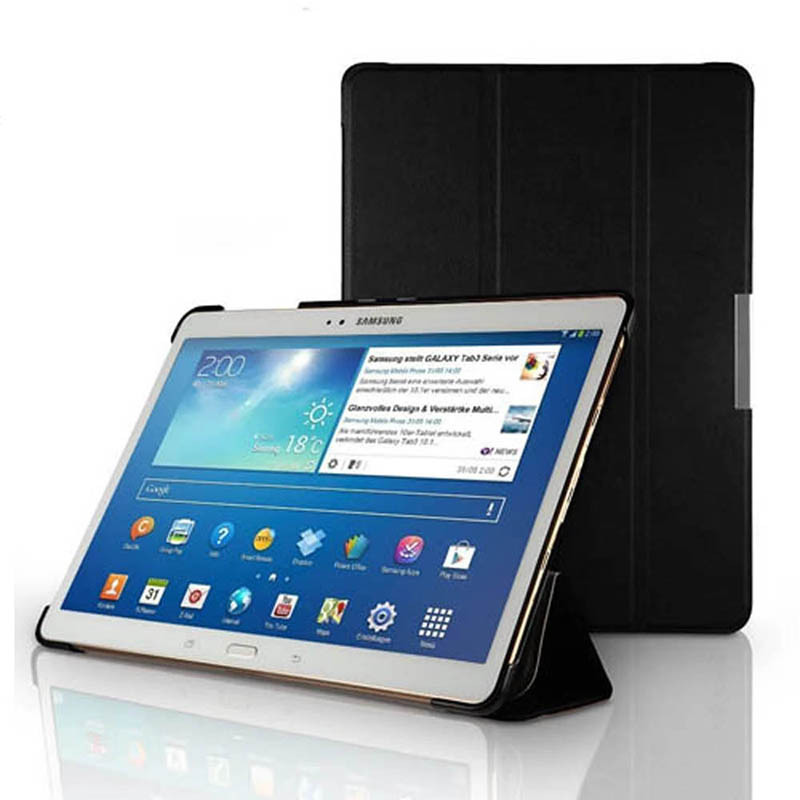 10.5" Tri-Fold Case Magnetic Full-Body Protective Cover Folio Shell for Samsung Galaxy Tab S 10.5(SM-T800 T805C)