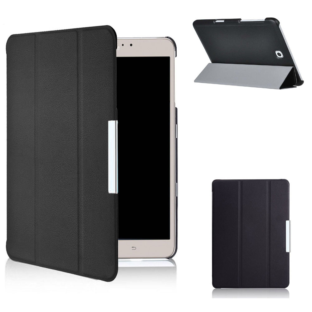 9.7" Tri-Fold Case Magnetic Full-Body Protective Cover Folio Shell for Samsung Galaxy Tab S2 9.7 (T810/ T815) - Image 15