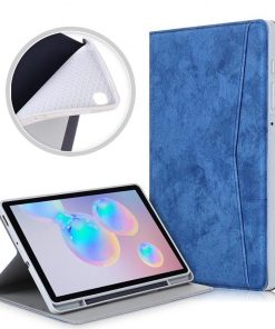 10.4" Protective Tab Case Folio Cover Full-coverage leather Shell for Samsung Galaxy Tab S6 Lite 10.4 (SM-P610/ P615)