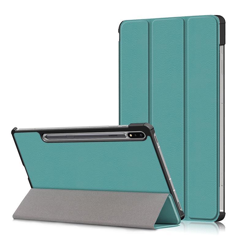 12.4" Tri-Fold Case Magnetic Protective Cover Folio Shell for Samsung Galaxy Tab S7 Plus (SM-T970/ T975)