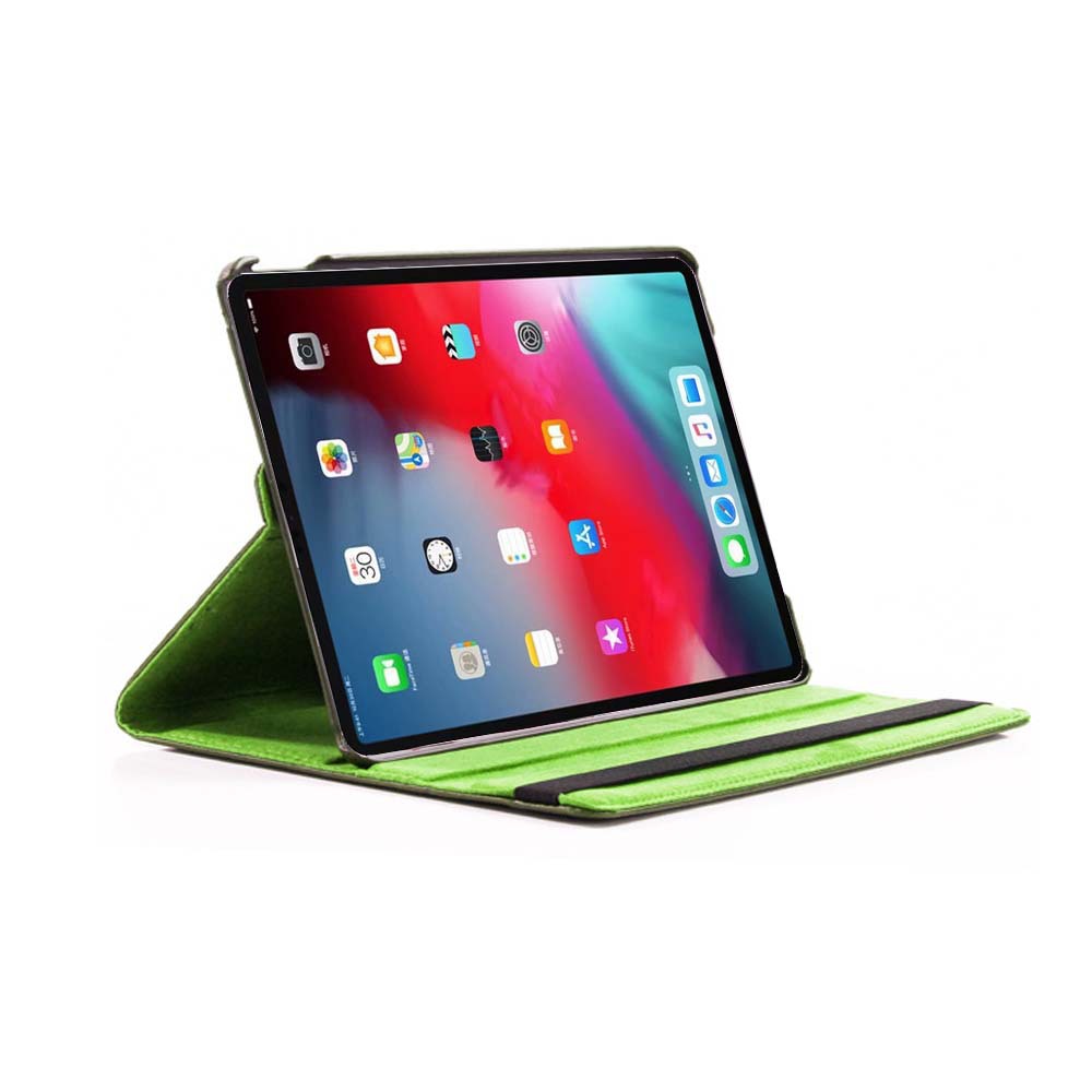10.2" Rotating Folio Case Leather Shell Protective Cover for Apple iPad 7 (2019 released) - Image 2