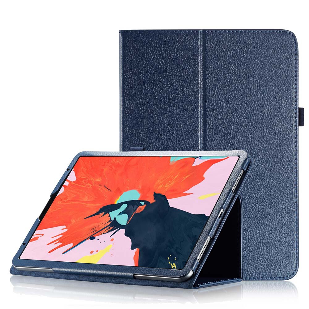 11" Grained leather Case Folio Cover Protective Shell for Apple iPad Pro 11 (2021 Released)