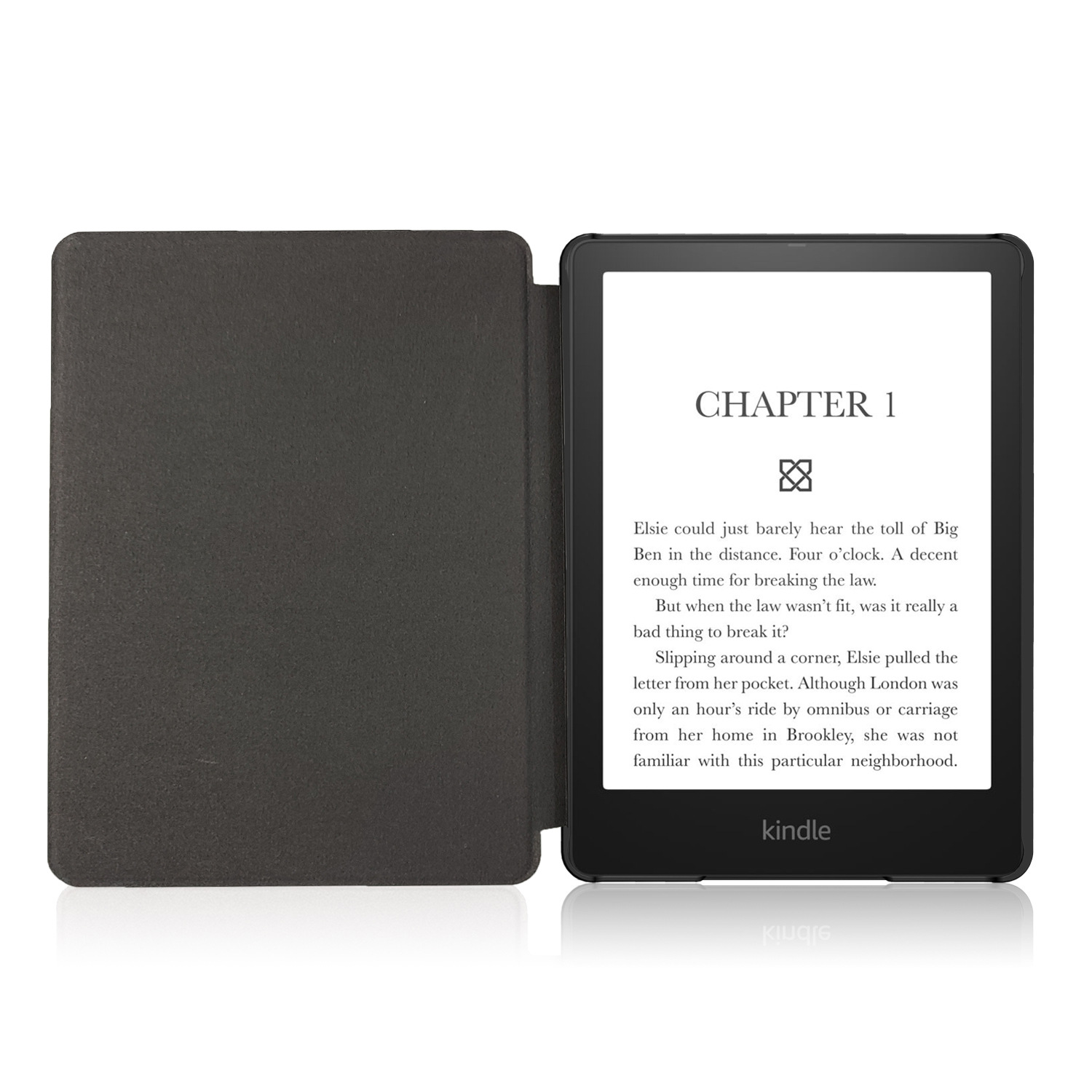 6.8" E‑reader Case Shockproof Shell Leather Cover for Kindle Paperwhite 5 (2021 release) - Image 4