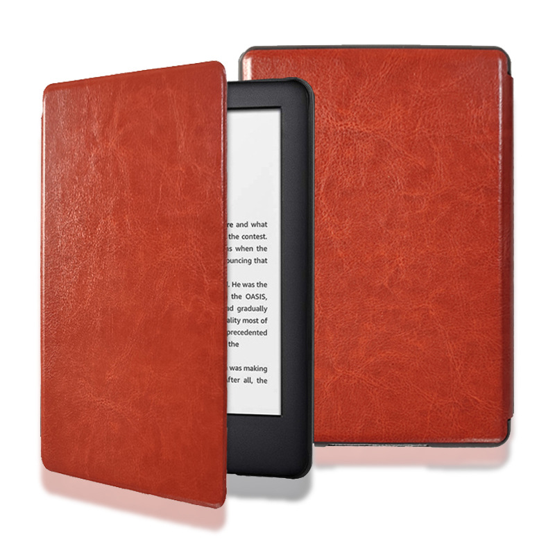 6.8" E‑reader Case Shockproof Shell Leather Cover for Kindle Paperwhite 5 (2021 release)
